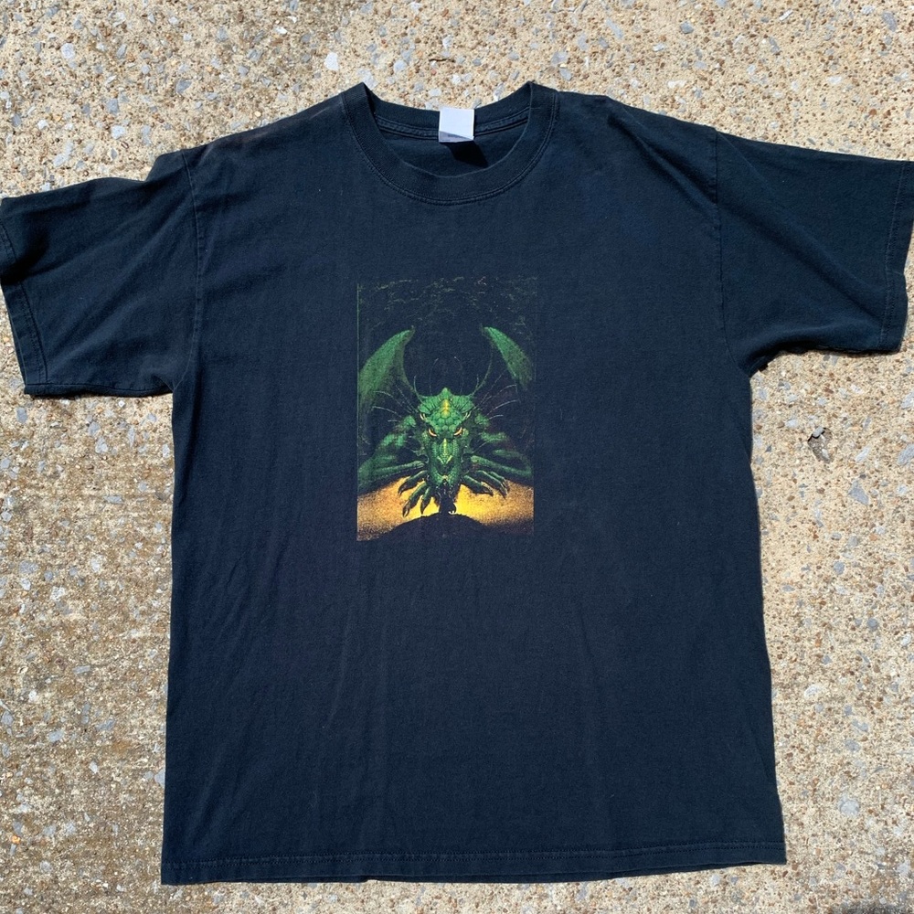 METH KILLS dragon shirt size L